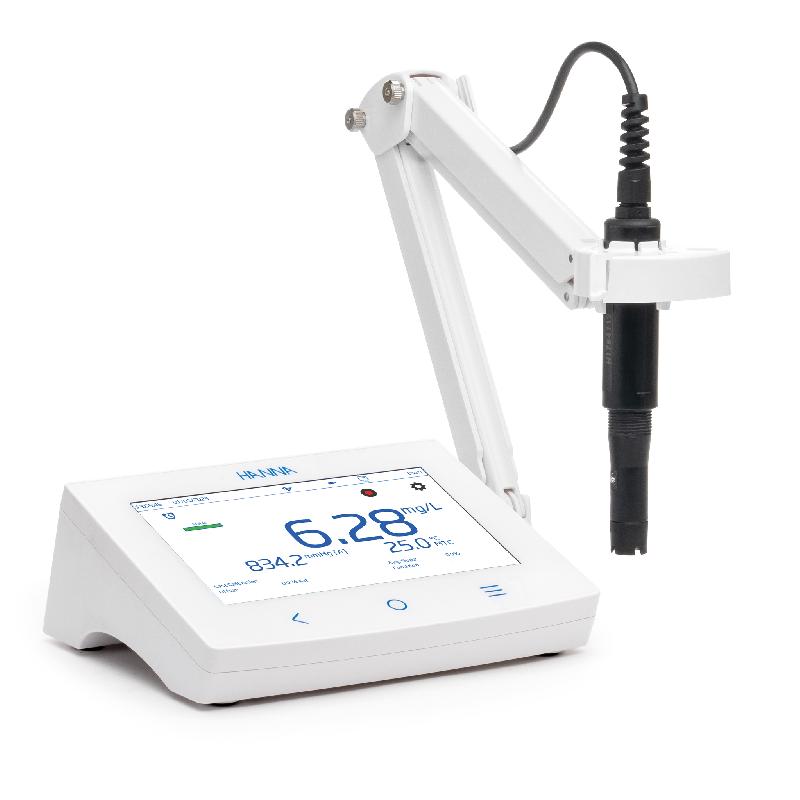 Oxymètre de laboratoire HI6421-02 - Sonde OD optique, écran tactile, qualité recherche_0