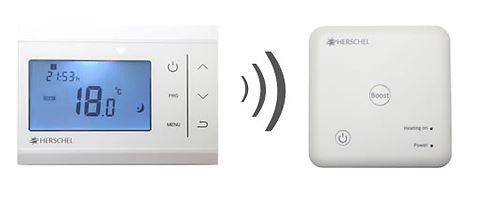 Pack Infra IQ T-T2 - Thermostat avec récepteur pour chauffages Inspire ou Infra Inspire_0