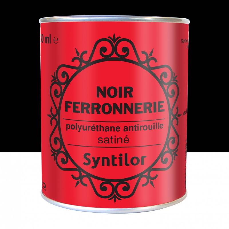 Peinture ferronnerie extérieur SYNTILOR, noir, 0.25 l_0