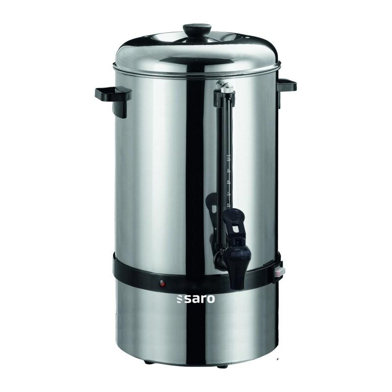 Percolateur a café - 6.75 L - 1.5 kW - Acier Inoxydable - Thermostat - MICA 6005 - Saro - 0685071773352_0