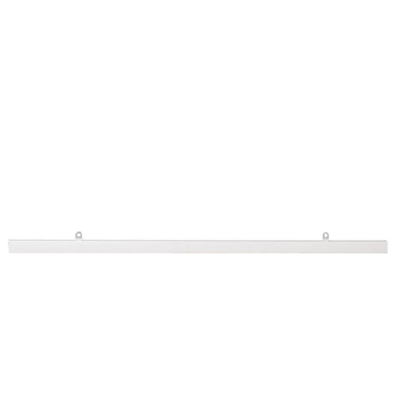 Profil pinçant blanc pour affiche L.60cm - par 5 - Bonne rigidité, plastique_0