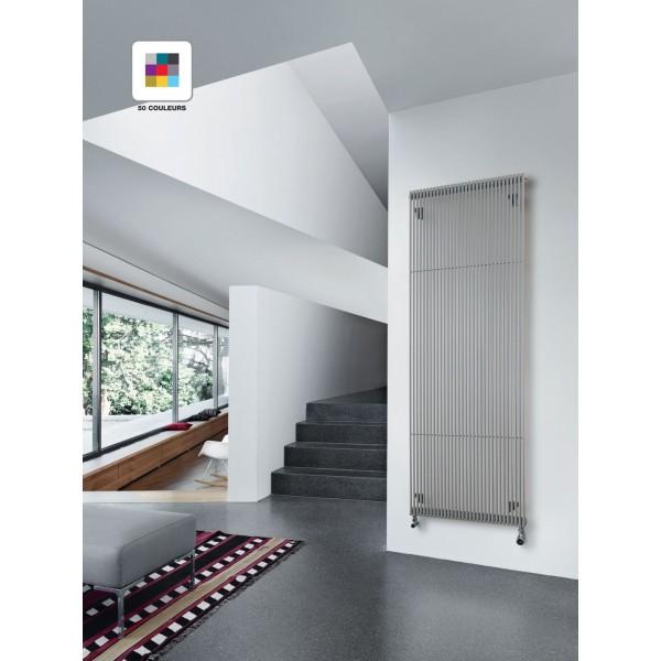 RADIATEUR EAU CHAUDE ACOVA STRIANE VERTICAL 1844W - HT-180-076