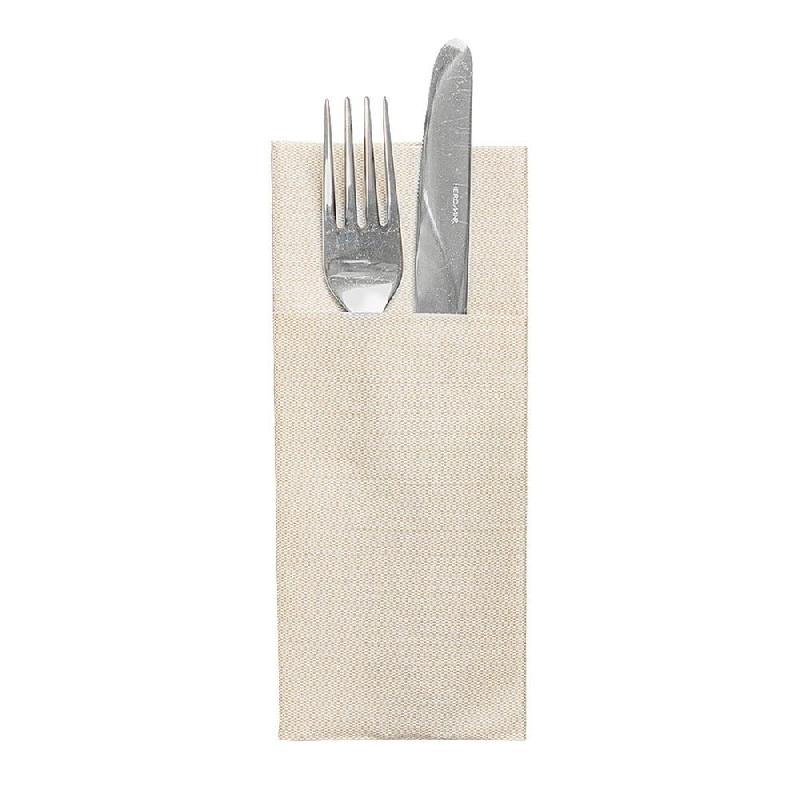 Serviette Cangurito Like Linen 70 G/M2 33x40cm sable Spunlace - par 700_0
