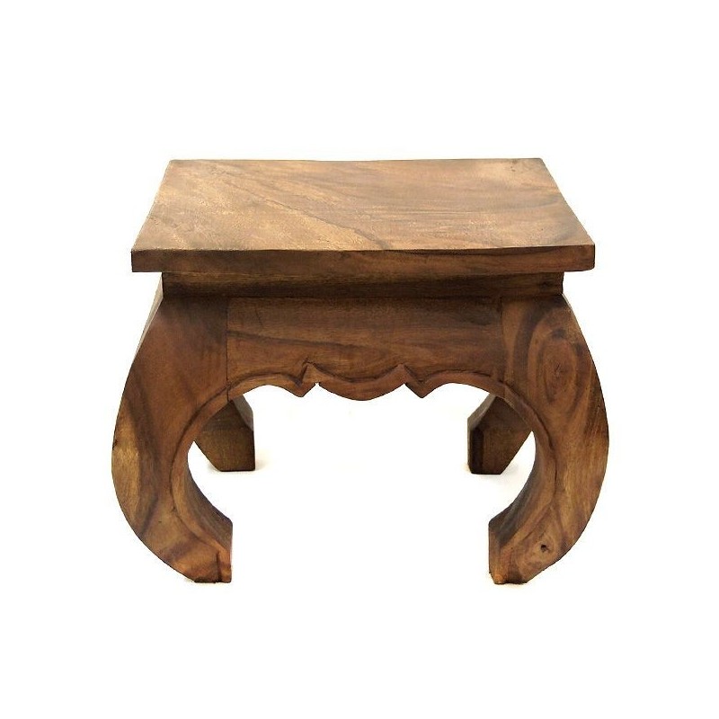 TABLE BASSE OPIUM 40 X 40 CM EN BOIS CLAIRE