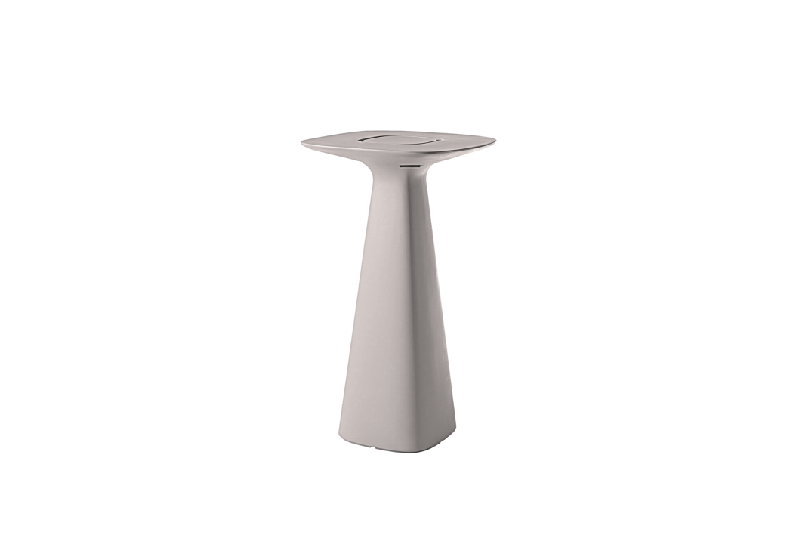 Table haute AMELIE UP - blanc brume_0