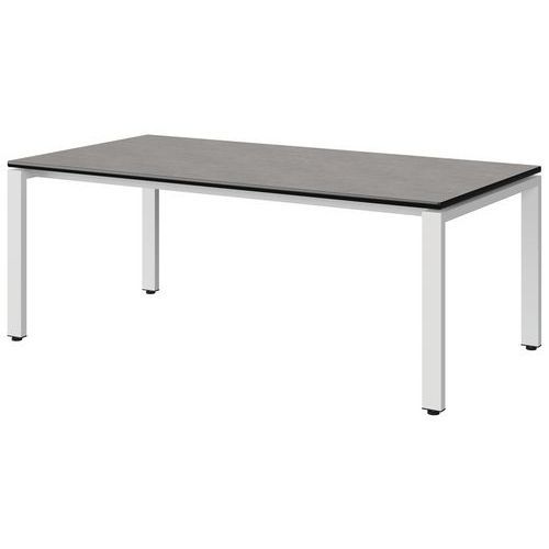 TABLE MALIBU 160X80 T3 SOUDÉ ST ANTIB BÉTON F186/NO BLC 9016