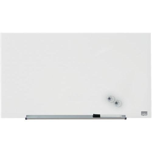 TABLEAU EN VERRE NOBO 677 X 381 MM BLANC