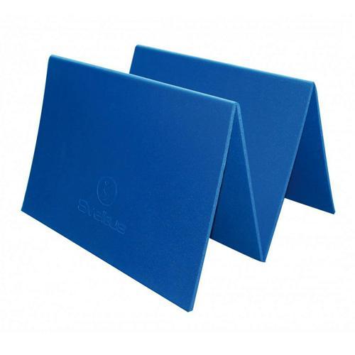 TAPIS NATTE BLEU 140X50 CM - SVELTUS