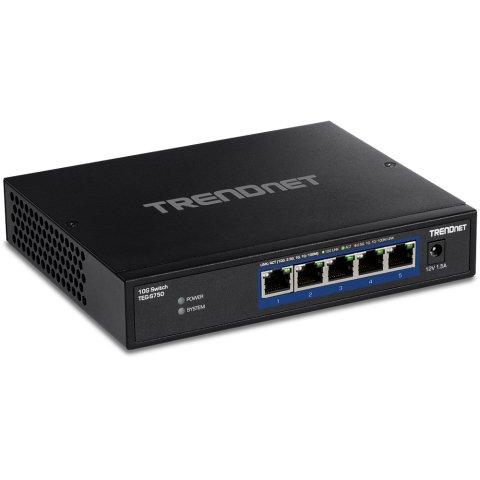 TRENDNET TEG-S750 COMMUTATEUR RÉSEAU 10G ETHERNET (100/1000/10000) NOIR
