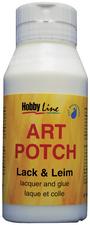 VERNIS & COLLE POUR SERVIETTE ART POTCH, MATE, 750 ML - LOT DE 2