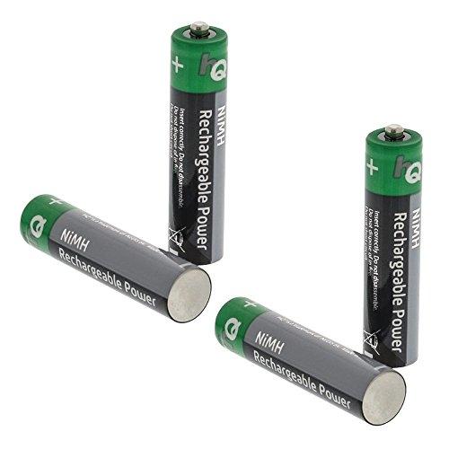 High Power 700 mAh - Lot de 4 batteries rechargeables AAA NiMH - HR03 - Systafex_0
