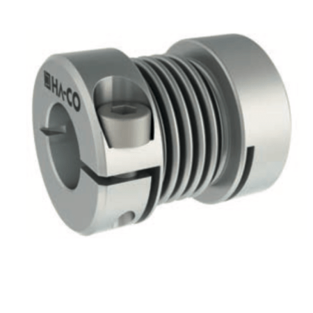 Accouplement flexible à soufflet inox MKE - rigide en torsion et fiable dans le temps_0