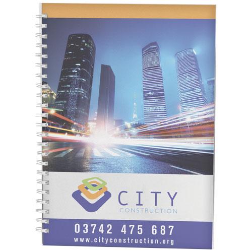 Cahier Desk-Mate® A4 à spirale - couverture polypropylène - 50 ou 100 feuilles - 80 g/m²_0