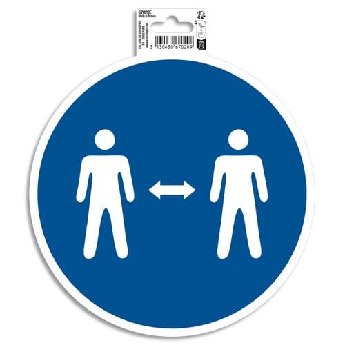 Panneau distance de sécurité