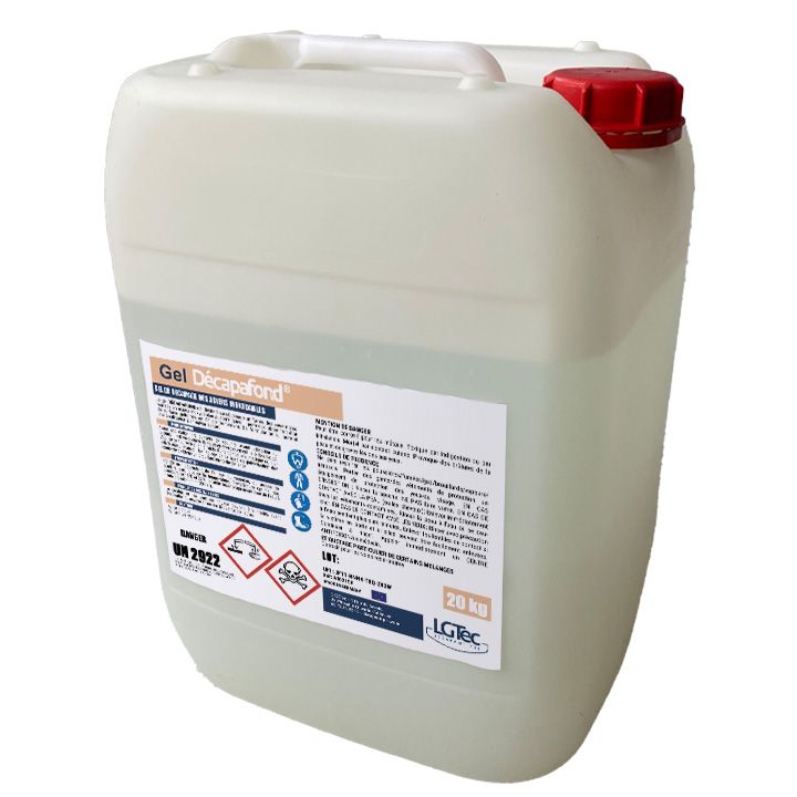 Gel décapant inox et aluminium DÉCAPAFOND® – Application par pulvérisation_0