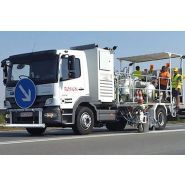 H37 - Machine de marquage routier Hofmann - Peinture et enduits à froid - Pression d'air jusqu'à 5400 tr/min_0