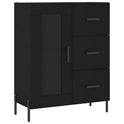 Helloshop26 - Buffet bahut commode armoire meuble de rangement organisateur cuisine salle de séjour salon 69,5 x 34 x 90 cm bois 02_0036063 - 3000212_0