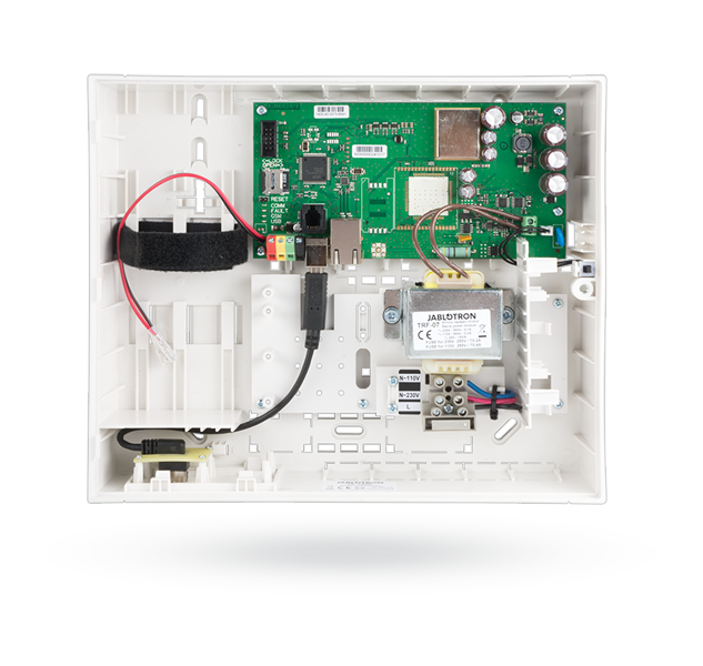 JA-100K - CENTRALE AVEC TRANSMETTEUR INTÉGRÉ LAN - 32 ZONES