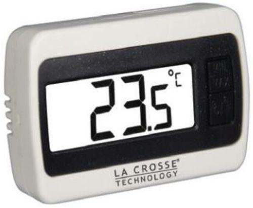 Mini thermo-hygromètre d'intérieur à fixer/poser, enregistrement min/max - DIVWS7005_0