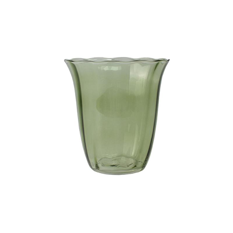 Novastyl - Lot De 4 Gobelets Eden 35.5cl En Verre Vert - vert verre 3256391043714_0