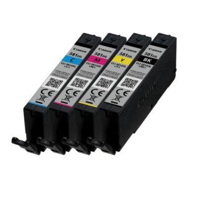 Pack cartouches encre Canon CLI-581XXL pour imprimante jet d'encre_0