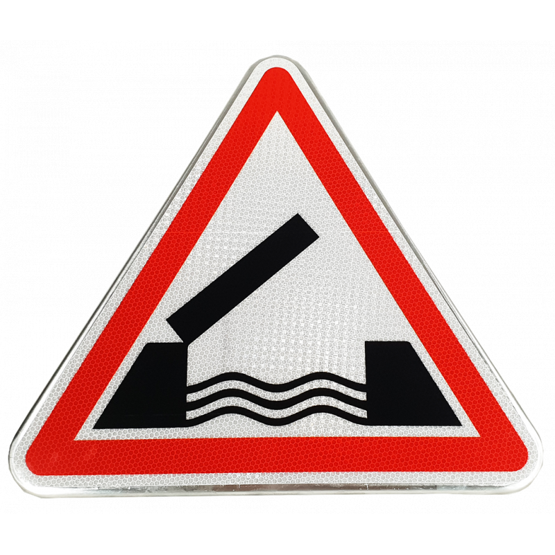 Panneau de danger A6 - Pont mobile - WP Signalisation_0