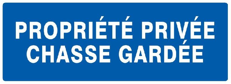Panneaux rigides 330x120 mm indications - PNGPSC-TL09/PPCG_0