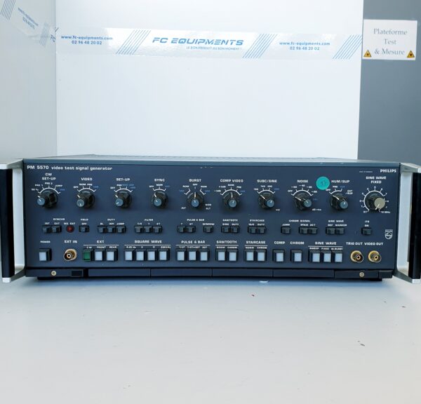 Pm5570 - Générateur de signaux de test vidéo - Philips - 13.40 kg - 45x45x15 cm_0