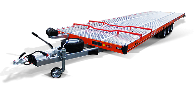Remorque porte voiture-plateau - 9,00 X 2,10 M - 3500 KG - TA-NO TRIO PREMIUM 35.90_0