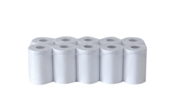 Rouleau de papier thermique pour CB - Bobine CB thermique 57/40/12 pour TPE - Lot de 50_0
