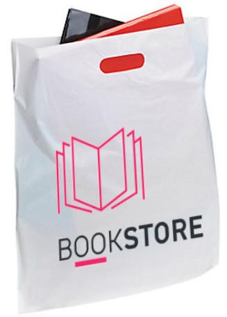 Sac boutique 100% personnalisable - poignées souples blanches, noires ou transparentes - impression recto/verso en 1 ou 2 couleurs_0