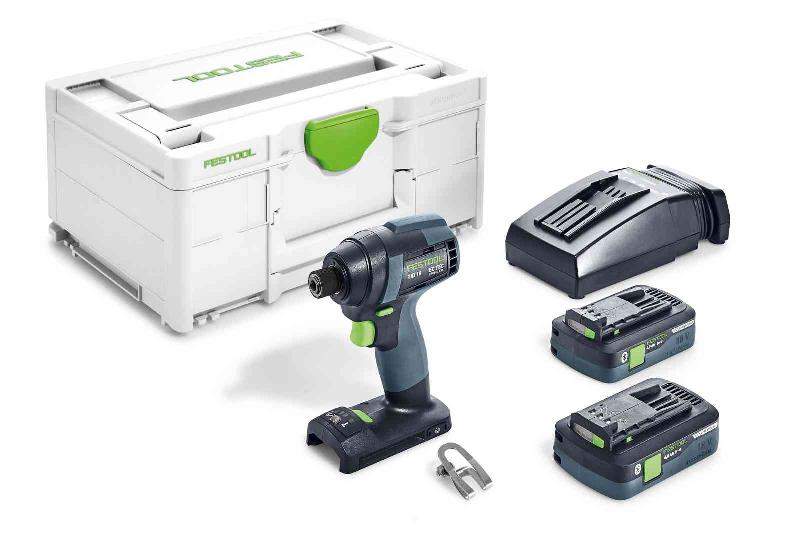 Visseuse à chocs 18v tid 18 hpc 4,0 i-plus + 2 batteries 4ah + chargeur rapide + coffret systainer - FESTOOL - 576482 - 761155_0