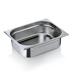 Bac GN 1/2 en Acier au nickel-chrome 6,5 L H 100 mm Was Germany - multi-matériau 7012 100_0
