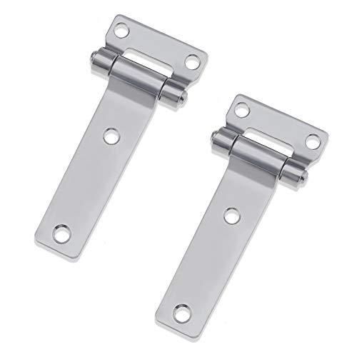 YINETTECH - 2 charnières de conteneur en forme de T en acier inoxydable 304 - Résistantes à la corrosion_0