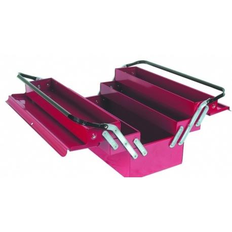 Caisse à outils metallique 5 compartiments - SODISE 15718_0