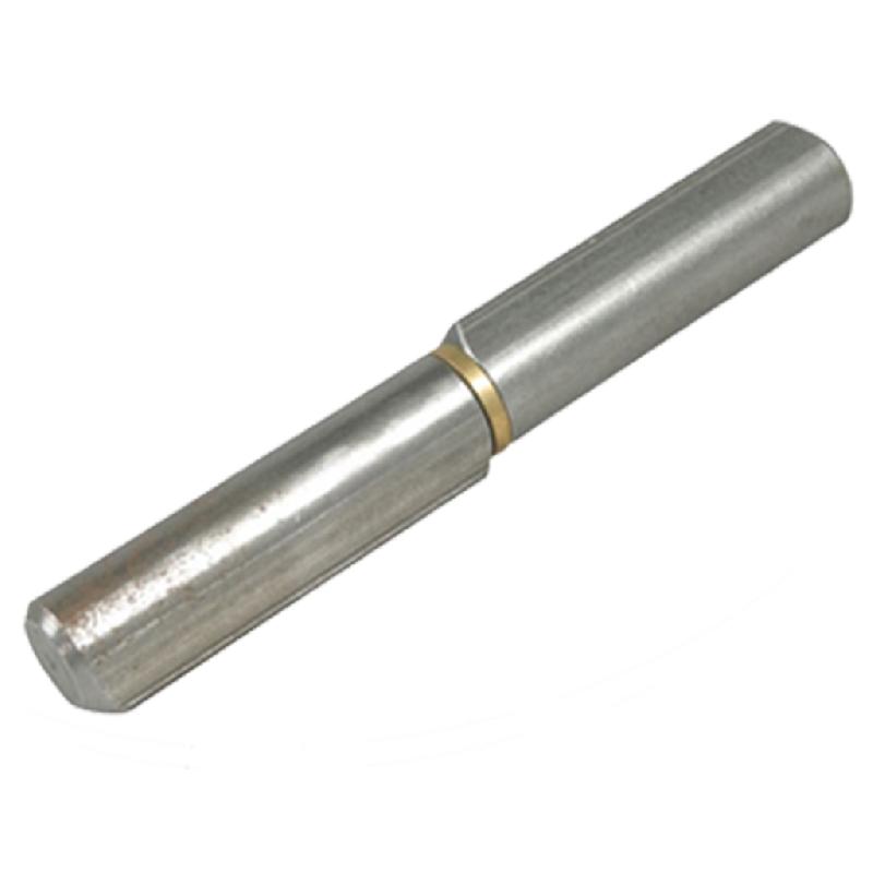 Charnière 120mm Profil de chute en acier axe fixe soudable_0