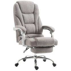 CLP Fauteuil de bureau Pacific en tissu Gris - gris textile 192452208_0