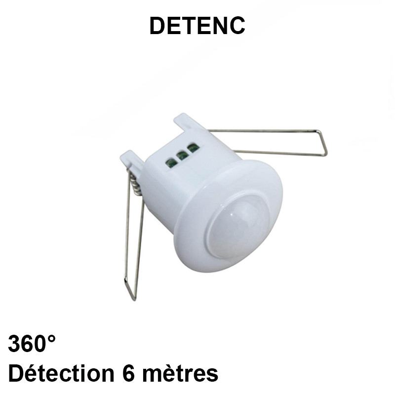 Détecteur de mouvement encastrable ac220-240v - réf detenc_0