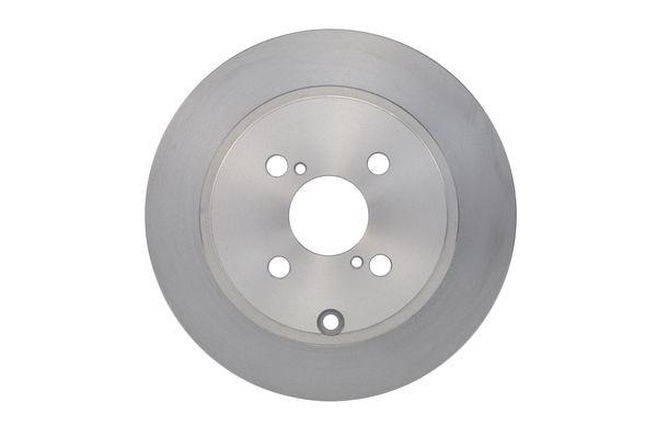 Disque de frein Bosch 0986479149 - boîte de 2 disques - plein - côté arrière - 4 trous - épaisseur 9 mm_0