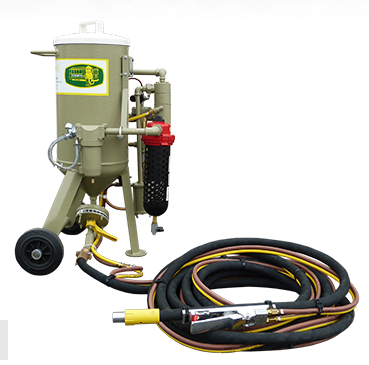 Équipement basse pression 20 litres - Microgommage de précision - Modèle transportable avec traitement d'humidité intégré_0