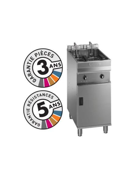 Friteuse VALENTINE électrique 15-18 Litres sur coffre - Référence : EVO400T_0
