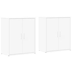Helloshop26 - Buffet bahut commode armoire meuble de rangement organisateur cuisine salle de séjour salons lot de 2 60 x 31 x 70 cm 02_0036674 - 3000_0