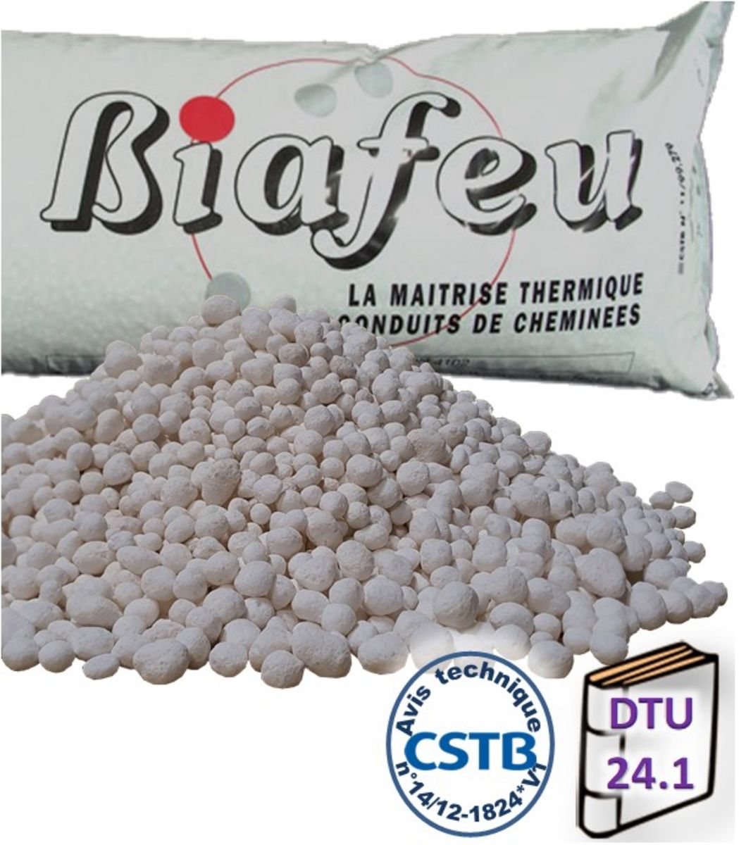 ISOLANT THERMIQUE CHEMINÉE BIAFEU ANTI-CONDENSATION (100L / 15KG)