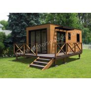 Nantes - studio de jardin - id maison bois - toit plat 20m2_0