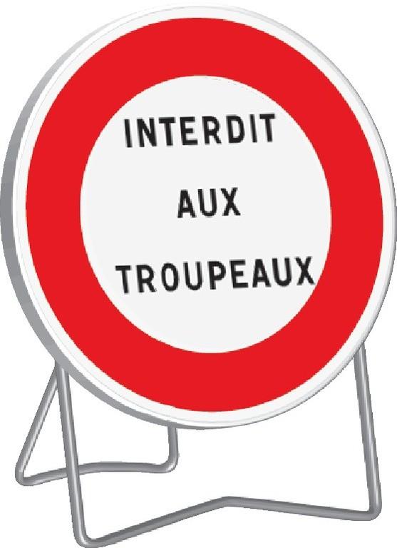Panneaux Taliasign B 850 mm classe 2 Interdictions, Obligations, Prescriptions et Fins - PNTLGLV2B19-TL02/P_0