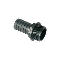 Raccord droit d40 pour vanne pour cuve de stockage 1'1/4 - NOIR - noir 0727156536725_0