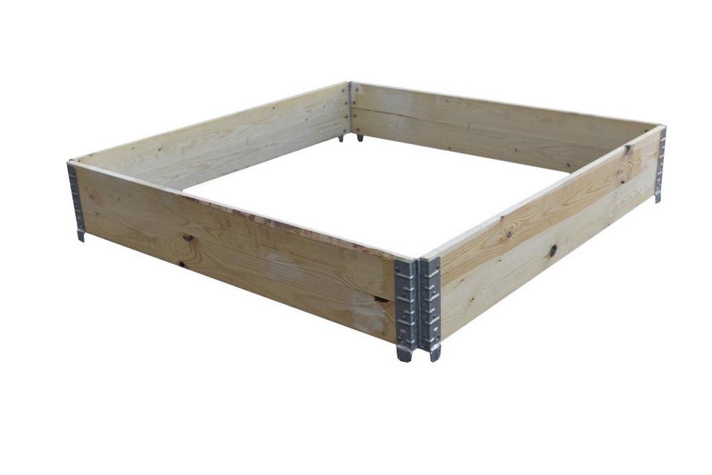 Rehausse supplémentaire 800 x 800 mm - Bois et acier certifié PEFC - Pliable et personnalisable_0