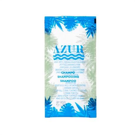 SACHET TRANSPARENT SHAMPOING AZUR 10 ML 10X5 CM TRANSPARENT (VENDU PAR 1000)