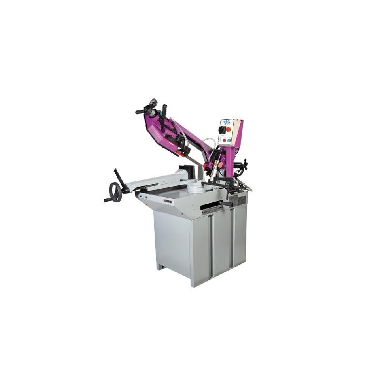 Scie à ruban manuelle SR 275 DA Tri - 400V 1100W - SIDAMO - Archet en fonte aciérée, descente autonome et capacités de coupe jusqu'à 255 x 150 mm_0