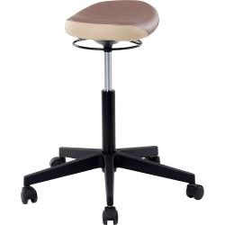 Tabouret assis-debout Gabin - Sitek - confortable avec mousse_0